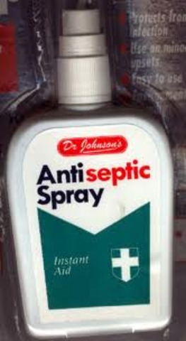 First Use of Antiseptic during surgery