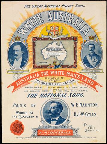 The White Australia policy