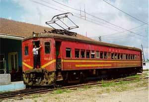 Desarrollo del transporte "ferrocarril eléctrico"