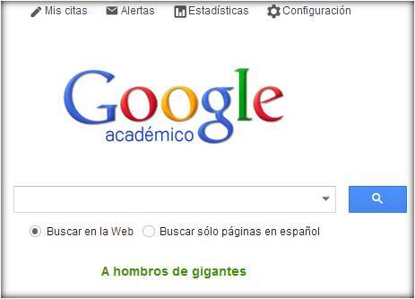 GOOGLE ACADÉMICO
