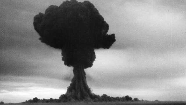Soviet detonate an atomic bomb