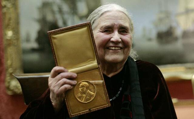 Doris Lessing.