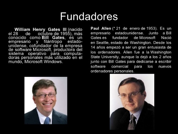 William Henry Gates - Paul Allen