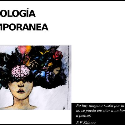 Timeline: PSICOLOGÍA CONTEMPORANEA