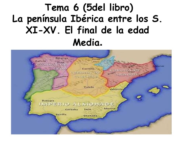 FIN DE LA EDAD MEDIA - PENINSULA IBERICA