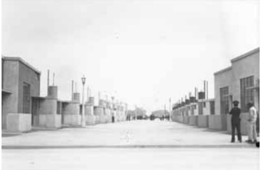 Viviendas mínimas en la calle Balbuena