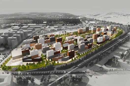 Nuevo Distrito residencial en San Petersburgo / KCAP + Orange Architects, San Petersburgo, Rusia