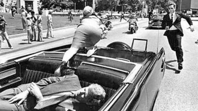 El asesinato de John F. Kennedy.