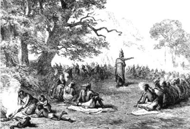 Indians Abandon British