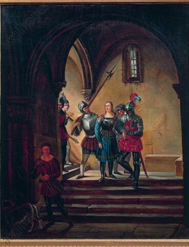 Jeanne d ́Arc langes reetmise tõttu vangi