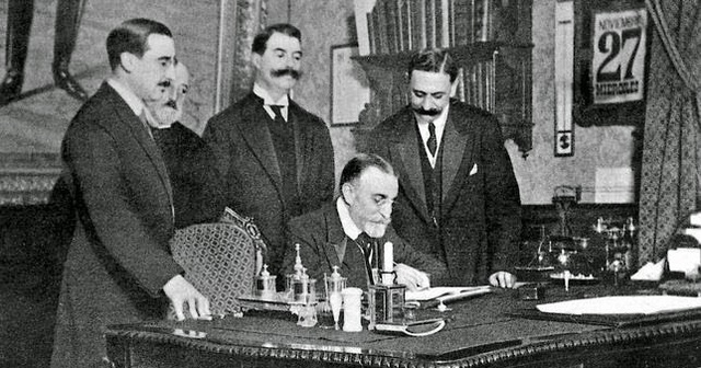 Protectorado de España y Francia sobre Marruecos (marzo)