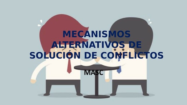 Aparición de las M.A.S.C. en Colombia