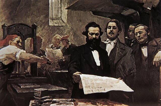 Marx es expulsado de Francia