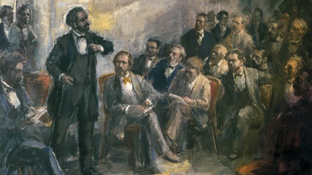 comienza su exilio en Londres