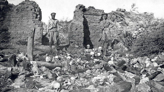 Armenia goes through a genocide