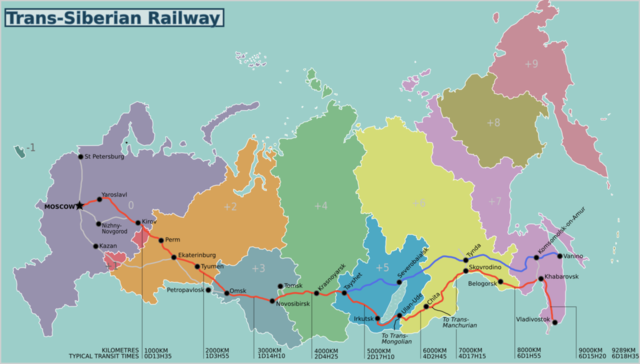 Trans-Siberian Railroad was Completed