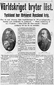 Germany declares war on Russia