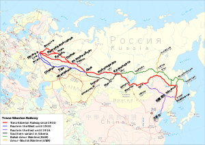 Russia's Trans-Siberian Railroad was Completed
