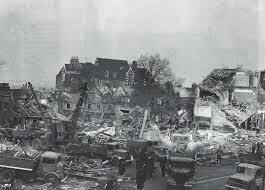 London Hit By V2 Flying Bombs