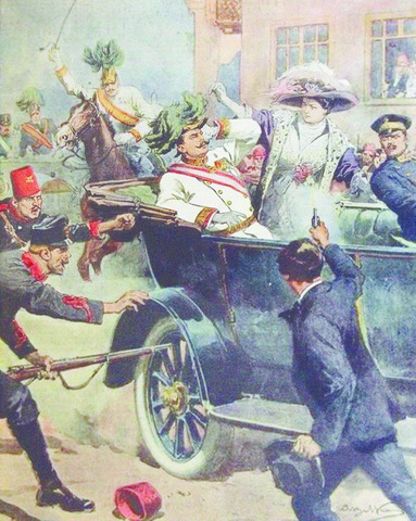 Archduke Franz Ferdinand Killed