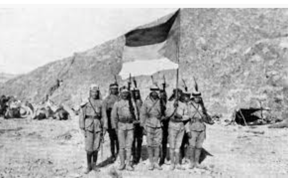 Arabs Revolt against Ottoman Empire