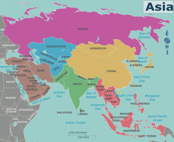 Russia Expanded into Asia
