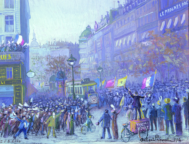 Outbreak of War celebrated