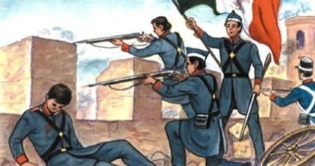 La batalla del Molino del Rey