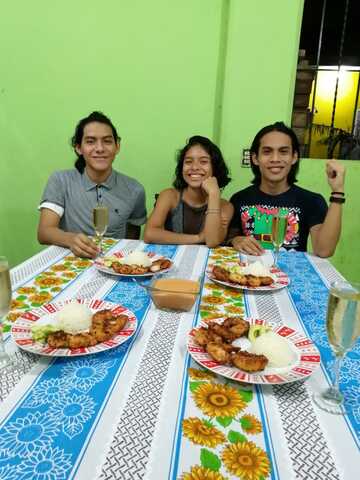 Navidad en familia en plena pandemia