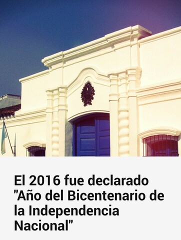 2016 Bicentenario de la Independencia Nacional