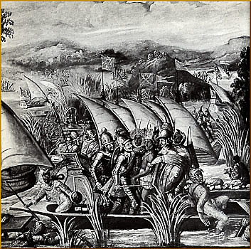 Los indígenas durante la conquista (1505)