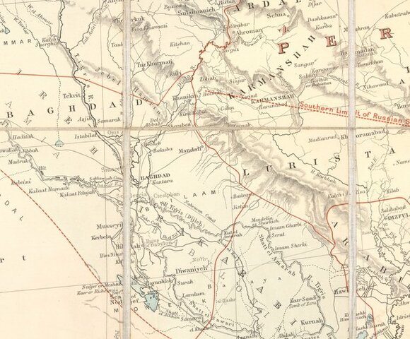 Primeras comunidades agrícolas establecidas en el valle del Éufrates en el sur de Mesopotamia