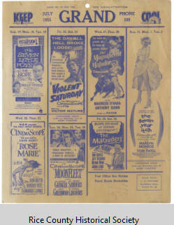 Mailing Ad from 1955-56