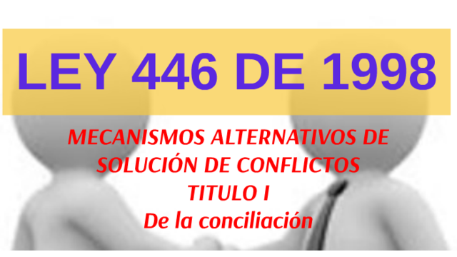 ley 446 de 1998