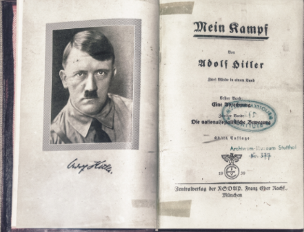 Hitler writes Mein Kampf
