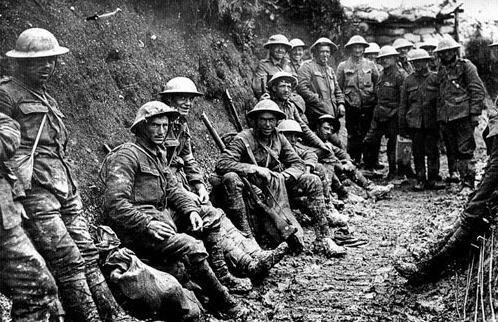 Comienzo de la Primera Guerra Mundial