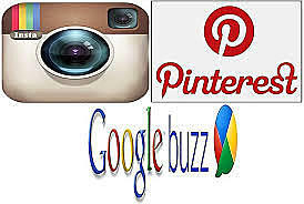 Aparecen Instagram, Pinterest y Google Buzz.