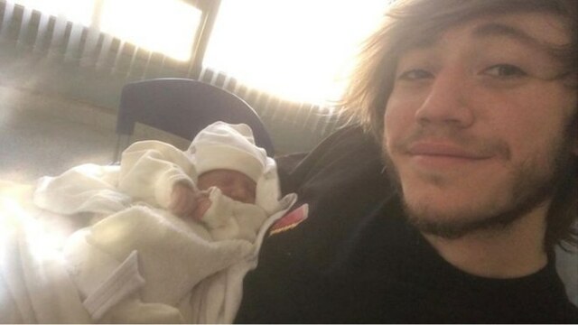 Their daughter was born