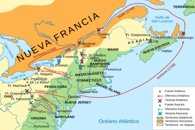 Nueva Francia. Canadá