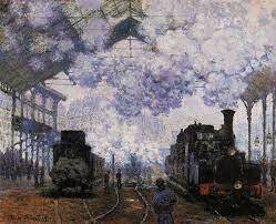 La estación de Saint Lazare- Claude Monet