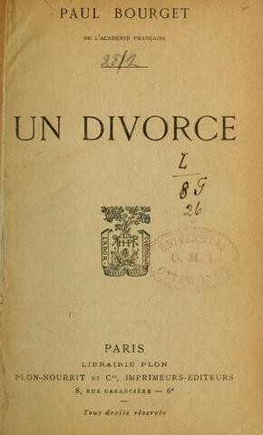 Divorce par consentement mutuel