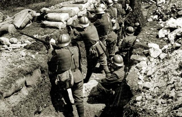 Scoppio della Prima Guerra Mondiale