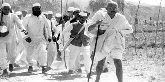 La campagna satyagrha