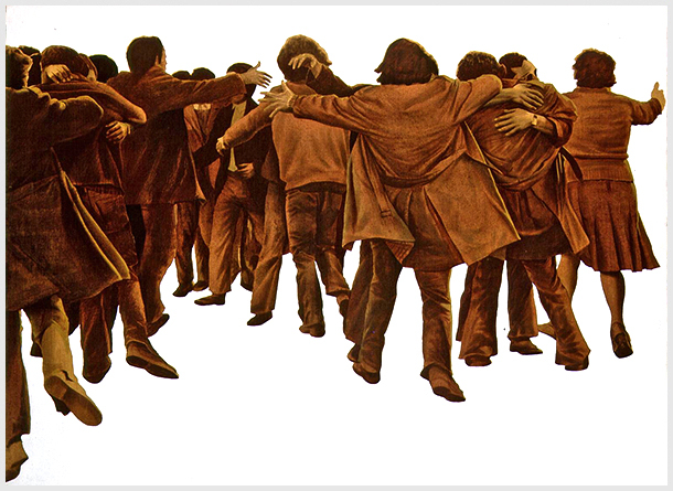 Juan Genovés: El abrazo