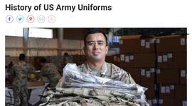 Timeline: Military Uniform History