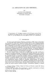 Abolición del régimen señorial y el diezmo. Nuevos decretos desamortizadores.