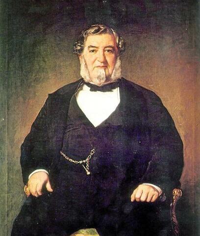 Dimisión de Olózaga, acusado de haber presionado a la reina para disolver las Cortes.