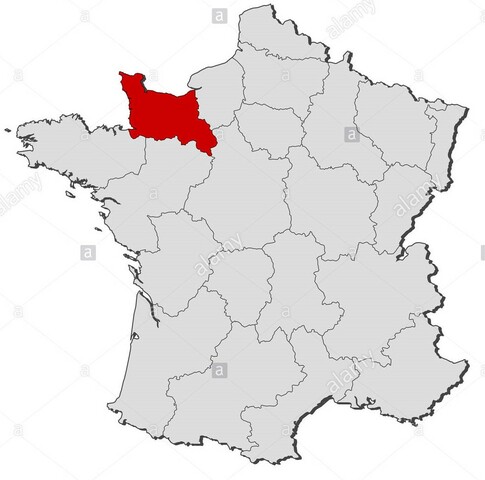 i normanni arrivano in Francia