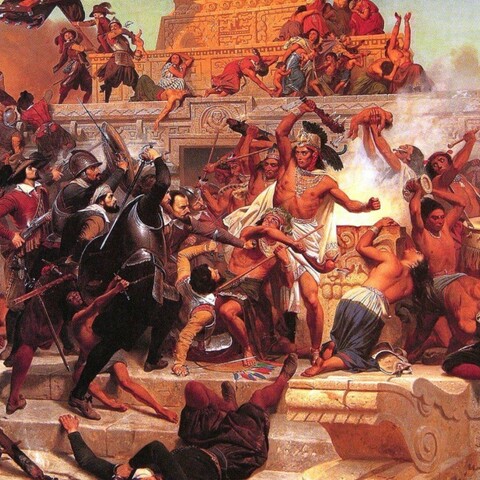 Caida de tenochititlan