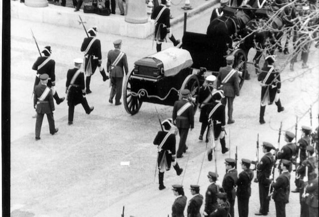 Muerte de Isabel II.